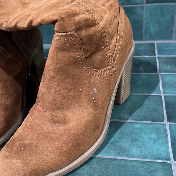 dv by Dolce Vita over the knee boots with chunky heel - Picture 5 of 5